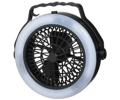Turistinė LED lempa su ventiliatoriumi Atom 3xAAA