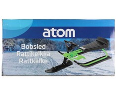 Atom Bobsled Vaikiškos rogės su vairu