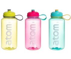 Gertuvė Sportinis butelis Atom 1000ml