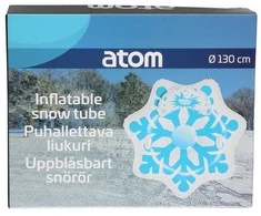 Bikuva.lt Pripučiama čiuožynė ATOM Sniegpārsla 130cm