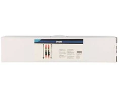 Atom Vaikiškas slidinėjimo rinkinys 65 cm raudonos spalvos