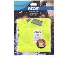 Liemenė su atšvaitais Atom L dydis geltona