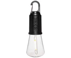 Lempa turistinė LED 6x6x17 cm įkraunama Atom 636872
