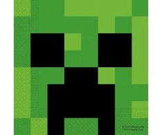 Globos Europe Bv Minecraft POPIERINĖS SERVETĖS 33x33 cm 20 vnt