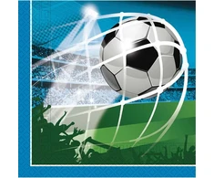 Globos Europe Bv Popierinė servetėlė Futbolo sirgaliai 33x33 cm 20 vnt.