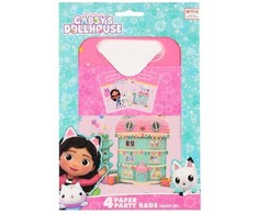 Globos Europe Bv Švenčių maišelis popierinis Gabby's Dollhouse 4 vnt.