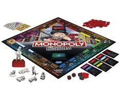 MONOPOLY HASBRO Skausmingiems nevykėliams - tik FIN