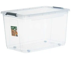 Keeeper Storage box with wheels Leo 56 L