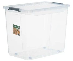 Keeeper Storage box with wheels Leo 74 L