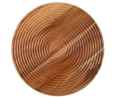 Torto stovas Maku Groove, akacijų spalvos, 30 cm