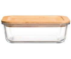 Maku Kitchen Life maisto indas su bambukiniu dangteliu 1,04 L