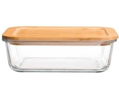 Maku Kitchen Life indas maistui su bambukiniu dangteliu 1,52 L
