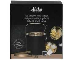 Maku Kitchen Life Ledo kibiras ir žnyplės 1,3 L