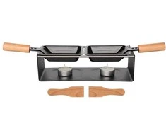 Sumuštinių keptuvas Maku Kitchen Life Raclette grilio rinkinys