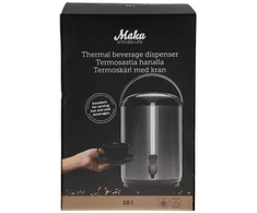 Šiluminis gėrimų dozatorius su čiaupu Maku, 10L