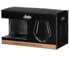 Maku Kitchen Life vandens/viskio taurė 55 cl 2 vnt.