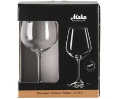 Maku Kitchen Life vyno taurės 35 cl 2 vnt.