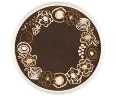 Maku lėkštė 25cm,ruda