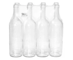 Marjukka Stiklinis buteliukas skaidrus 750 ml 8 vnt