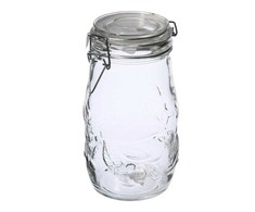 Stiklainis su dangtelio fiksatoriumi Marjukka 1.5L