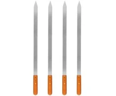 Mustang platūs iešmai "Saslik" 60 cm 4 vnt.