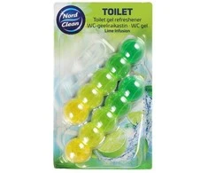 Geliniai klozeto gaivikliai Nord Clean 2x35g Lime Infusion