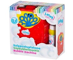I-PLAY Mašina burbulams Rotaļlieta Bubble Machine 118 ml talpa