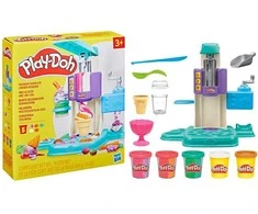 Modeliavimo rinkinys vaikams PLAY DOH Vaivorykštės ledai
