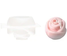 Polar Kynttilat Žvakių forma "Rose" 7 x 5 cm