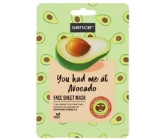 Sence Lakštinė veido kaukė Avokadas 20ml