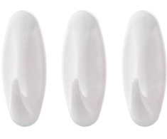 Tarmo Priklijuojami kabliukai 3x8 cm, 3 vnt