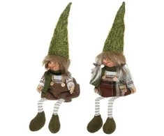 Šventinė dekoracija Winteria Troll Gnome, 42 cm
