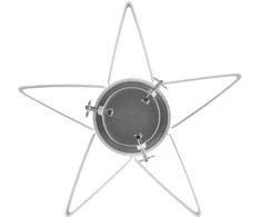 Eglutės stovas WINTERIA, baltos sp., 46 x 14,5 cm