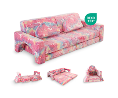 10 dalių modulinė sofa vaikams Unicorn