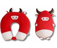 Kelioninė pagalvė 2in1 Jautukas