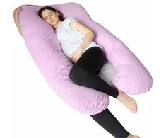 Komforto pagalvė MKS 100x150 cm Medvilnė- rožinė