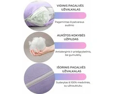 Miego pagalvė nėščiosioms Violetinė