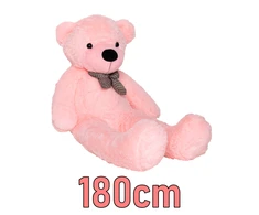 MKS Pliušinis meškinas 180 cm Rožinis