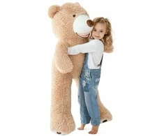 MKS Pliušinis meškinas Tedis 100 cm, 3 m.+