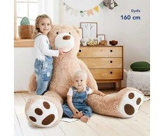 MKS Pliušinis meškinas Tedis 130 cm, 3 m.+