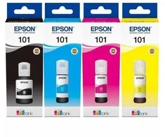 Epson 101 EcoTank (C13T03V64A) Rašalo papildymo buteliukų komplektas, CMYK
