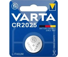Baterija 3V 170mAh CR2025 20x2.5mm VARTA 6025101401
