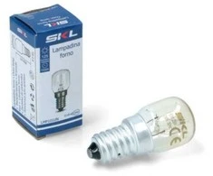 SKL Lempa orkaitei E14 25W 230V 300°C 48x22mm
