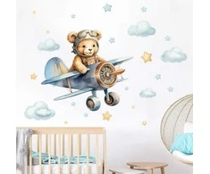 Vaikiškas sienų lipdukas Meškiukas Padingtonas
