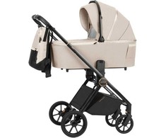 Universalus vežimėlis Carrello Ultra 2in1 Cosmic rusvai gelsvas