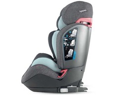 Automobilinė kėdutė Inglesina Gemino i-size Vulcan Juodas 9-36kg 1/2/3gr.
