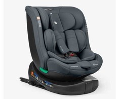 Automobilinė kėdutė KikkaBoo i-Round i-size 40-150cm Dark Pilkas