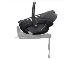 Automobilinė kėdutė Maxi Cosi Coral Slide Pro 40-87cm (0-13kg) i-size Moon Graphite + isofix + strype
