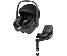 Automobilinė kėdutė Maxi cosi Pebble 360 Essential Juodas 0-13kg + Familyfix 360 izofix bazė