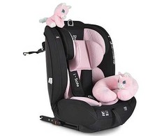 Automobilinė kėdutė Moni i - Safe 76-150cm (9-36kg) Rožinė